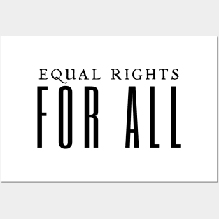 Equal Rights For All Posters and Art